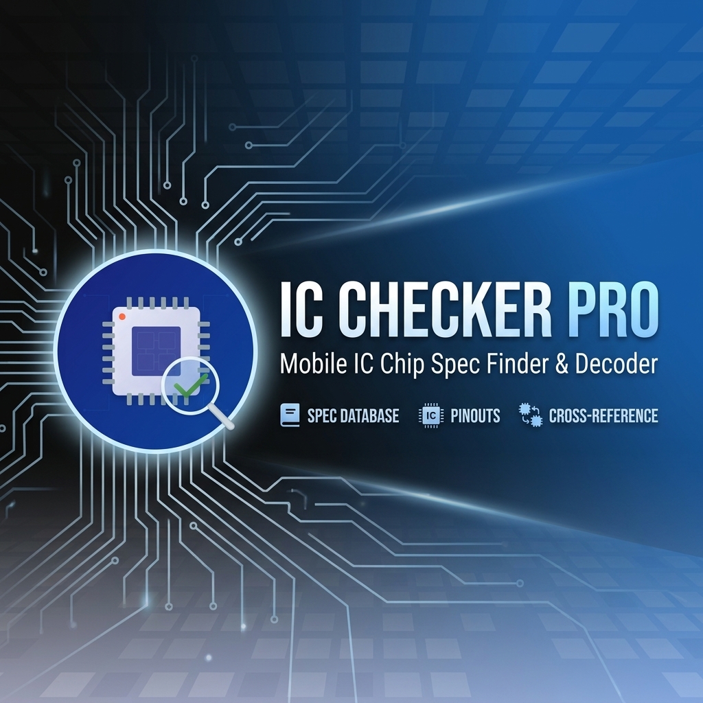 IC Checker Pro Feature Banner Graphic
